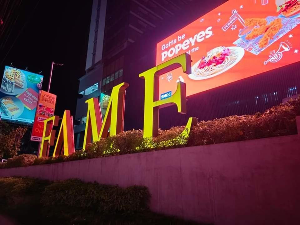 One Bedroom Condo Unit Fame Residences Manila Zewnętrze zdjęcie
